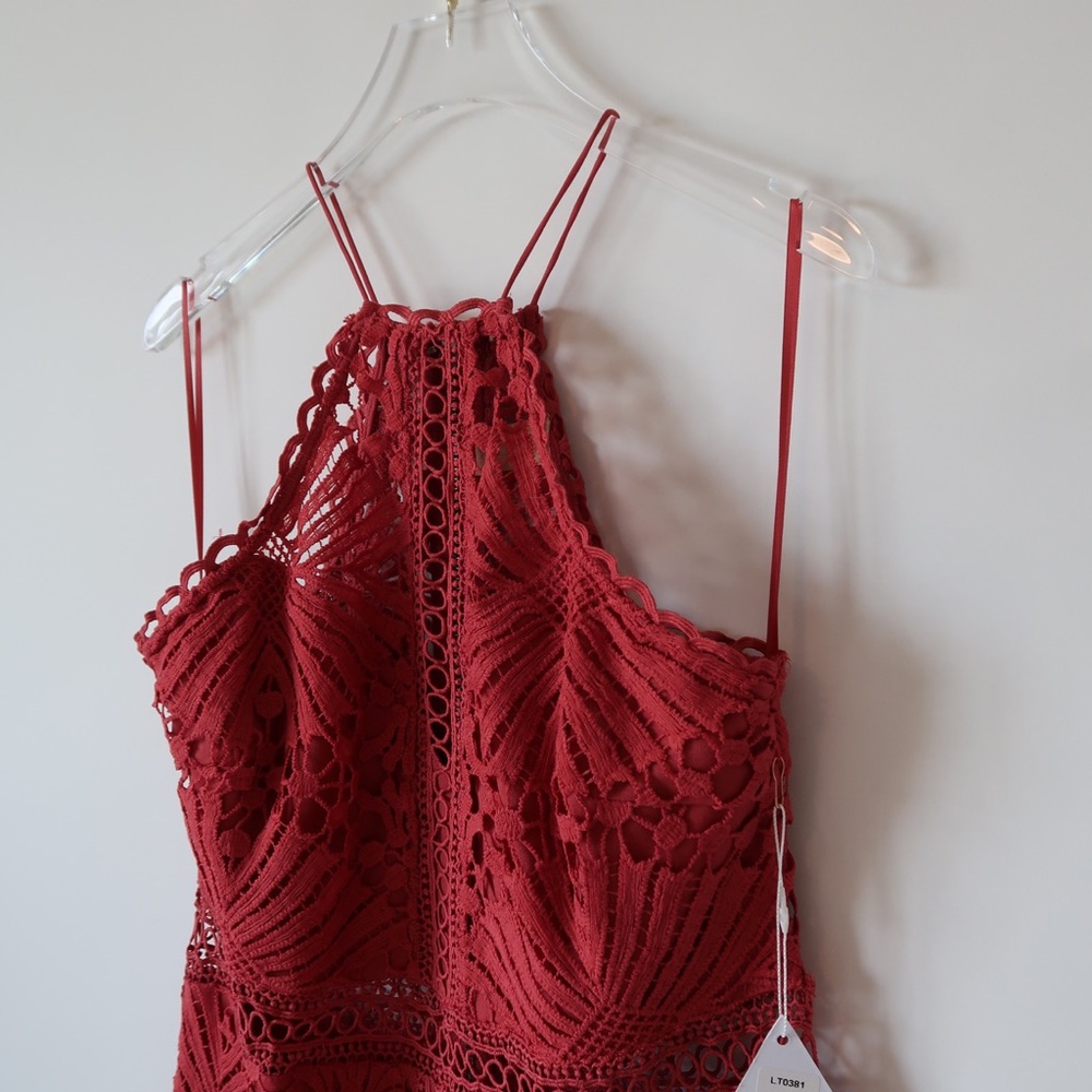Love Triangle pencil dress in color Rose - Picture 11 of 13